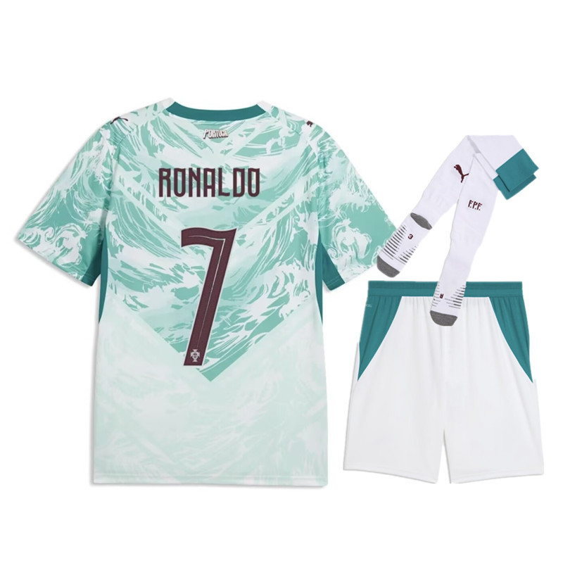 New 26 27 Portugal World Cup jersey adult kit kids kit Home and away 2026 2027 Portugal World Cup soccer jersey 10-18 days. It will arrive in your country