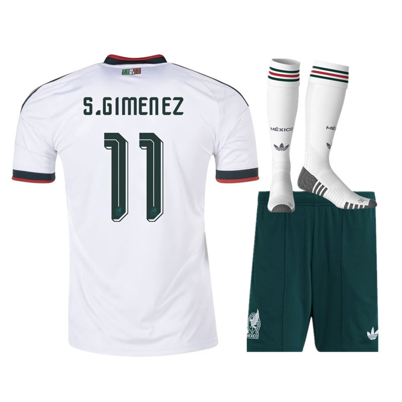 New 26 27 Mexico World Cup jersey adult kit kids kit Home and away 2026 2027 Mexico World Cup soccer jersey 10-18 days. It will arrive in your country
