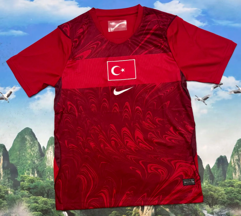 New 2026 Türkiye World Cup National Team Türkiye jersey Home and away New adult 2026 2027 Türkiye soccer jersey 10-20 days. It will arrive in your country