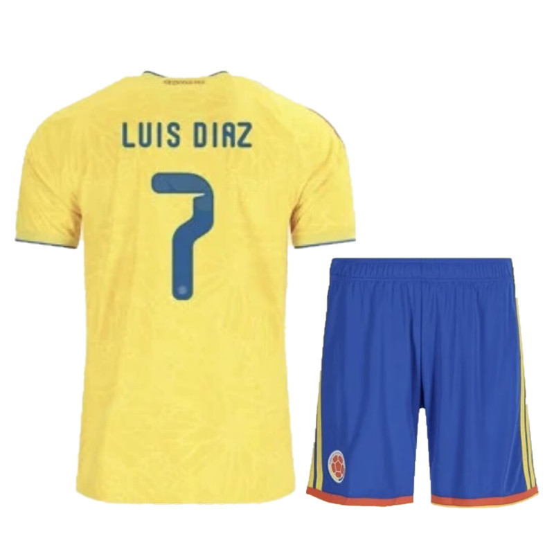 New 26 27 Colombia World Cup jersey adult kit kids kit Home and away 2026 2027 Colombia World Cup soccer jersey 10-18 days. It will arrive in your country