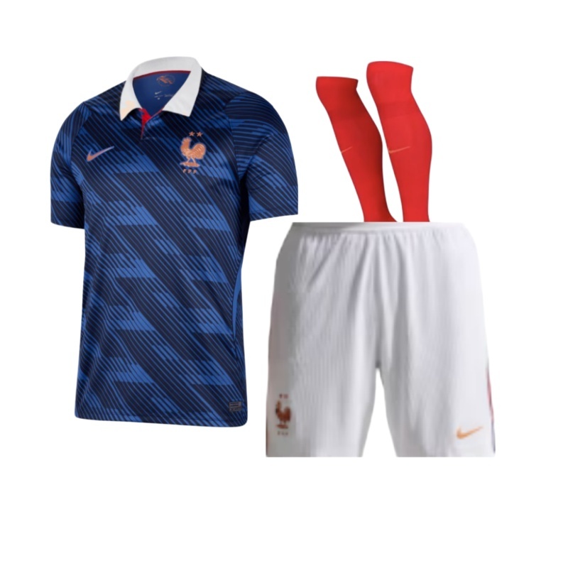 26 27 new France jersey  adult kit  kids kit  Home and away 2026 2027 France soccer jersey 10-18 days. It will arrive in your country
