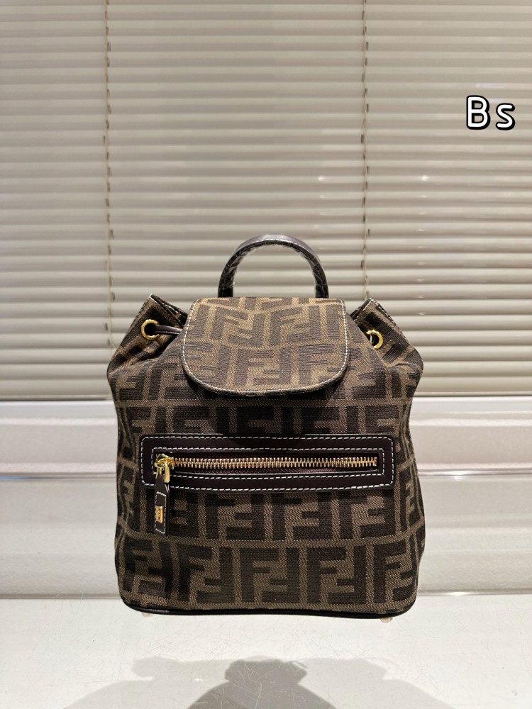 FENDI vintage double shoulder bag