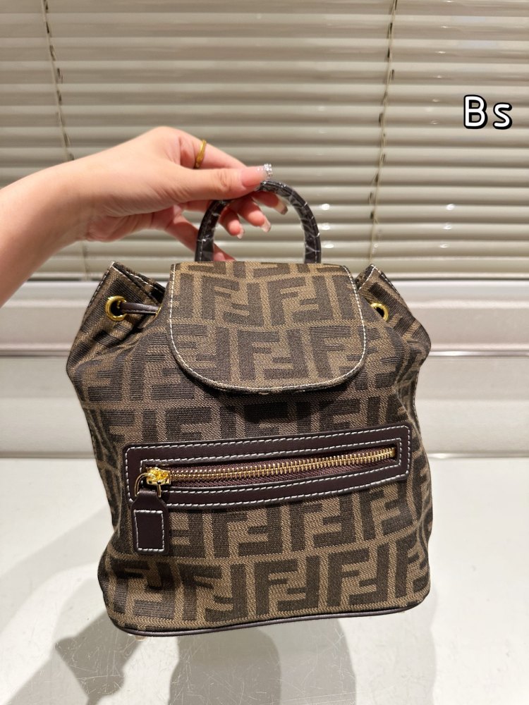 FENDI vintage double shoulder bag