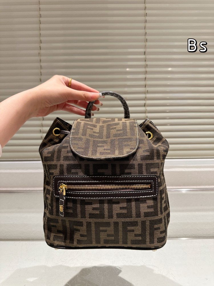 FENDI vintage double shoulder bag