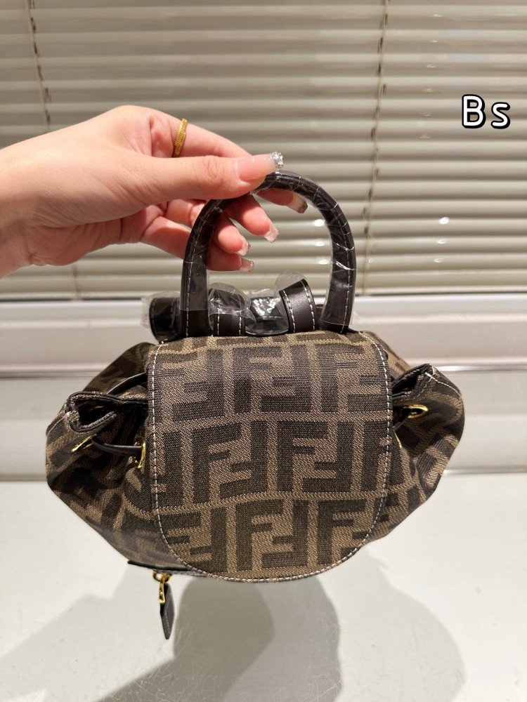FENDI vintage double shoulder bag