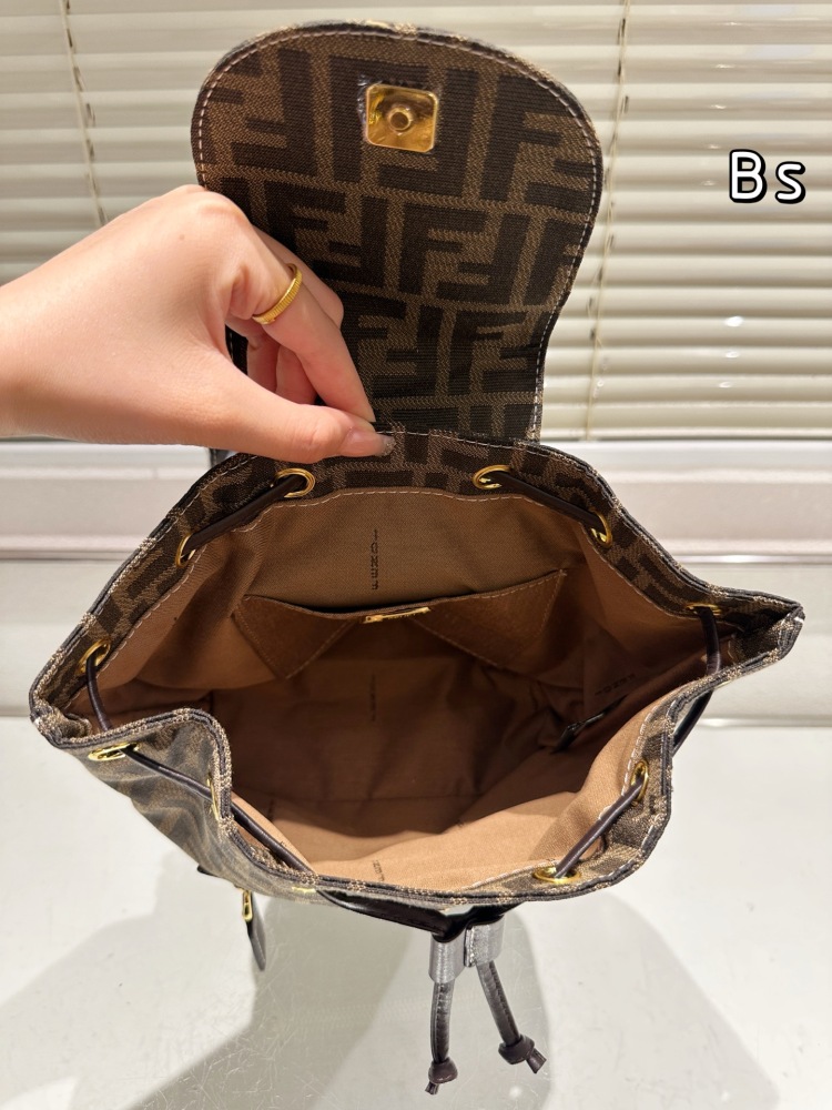 FENDI vintage double shoulder bag