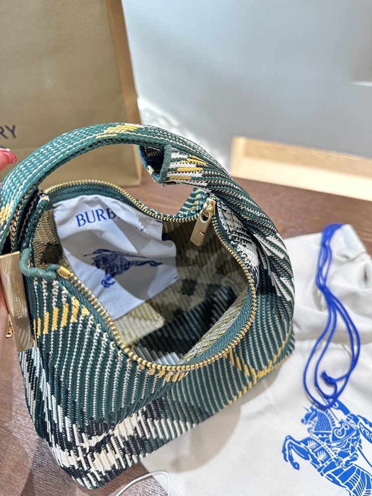 Burberry latest collection, Peg series handbags