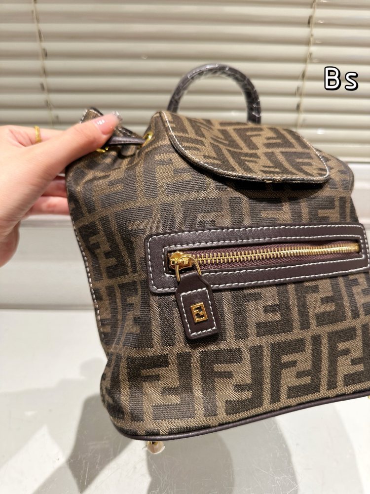 FENDI vintage double shoulder bag