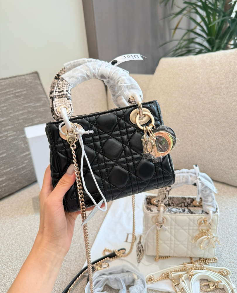 Dior Exquisite Limited Edition Python Handle Diarmuid Bag
