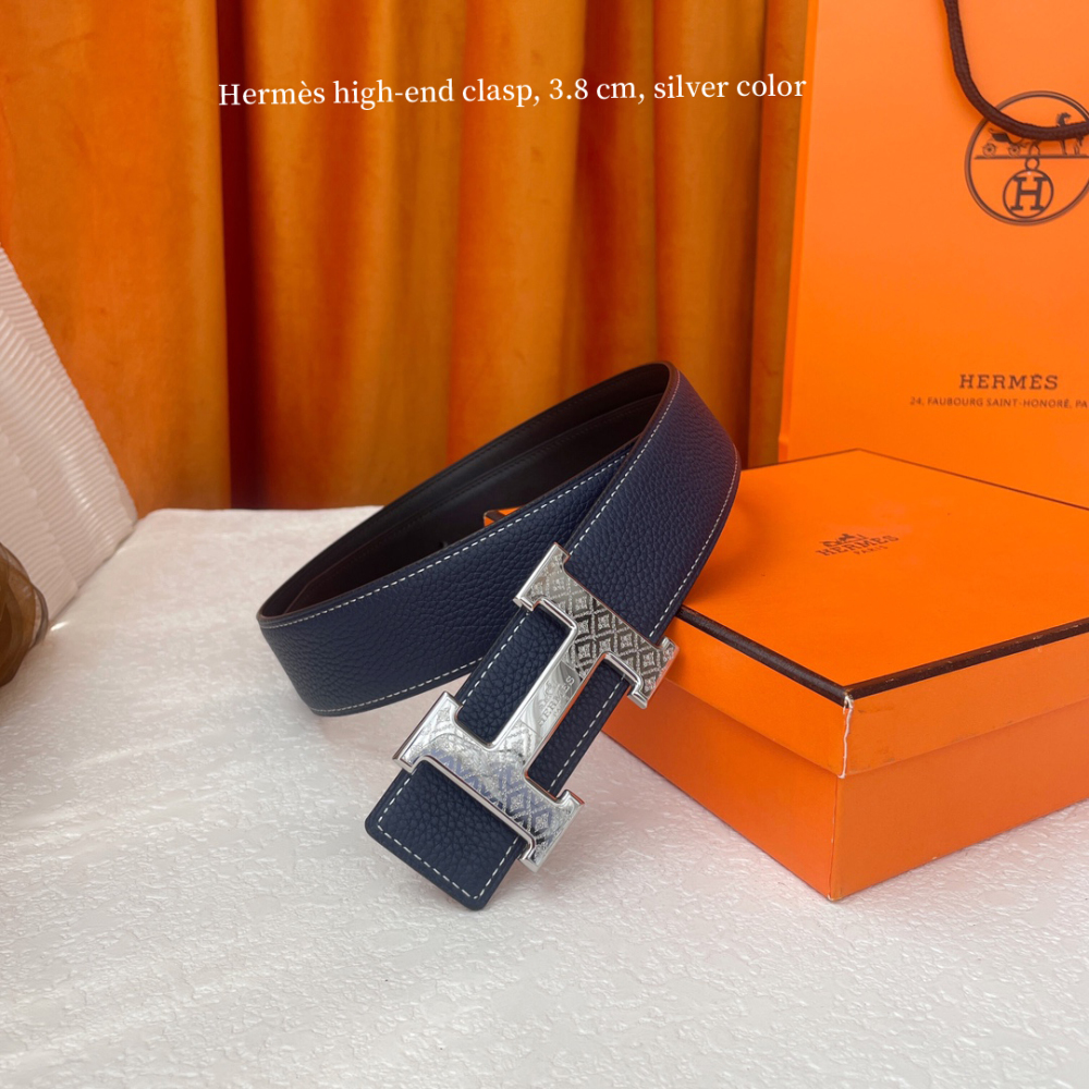 Hermès top-quality belt（silver color）