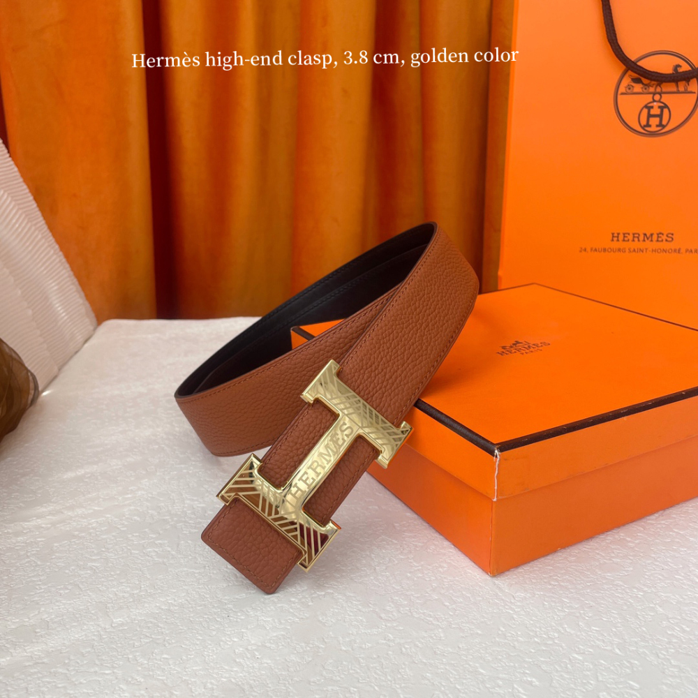 Hermès top-quality belt（golden color）