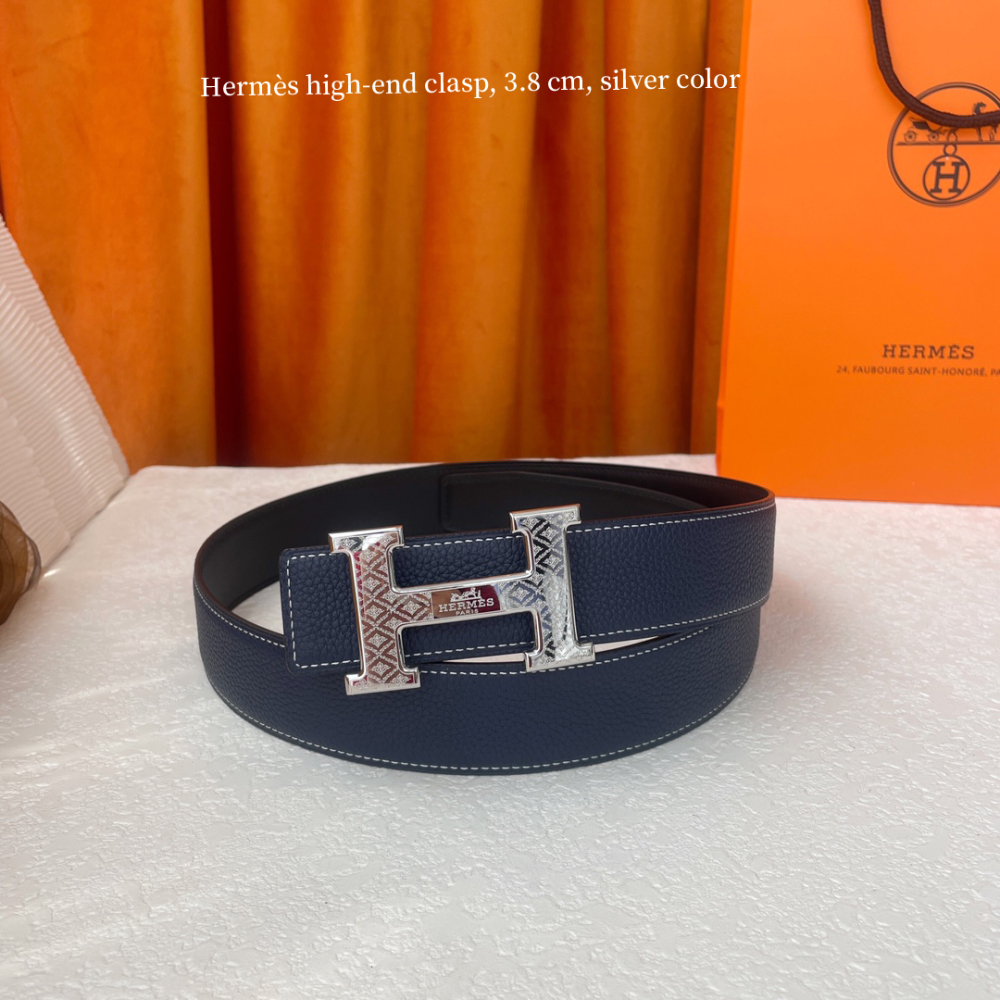 Hermès top-quality belt（silver color）