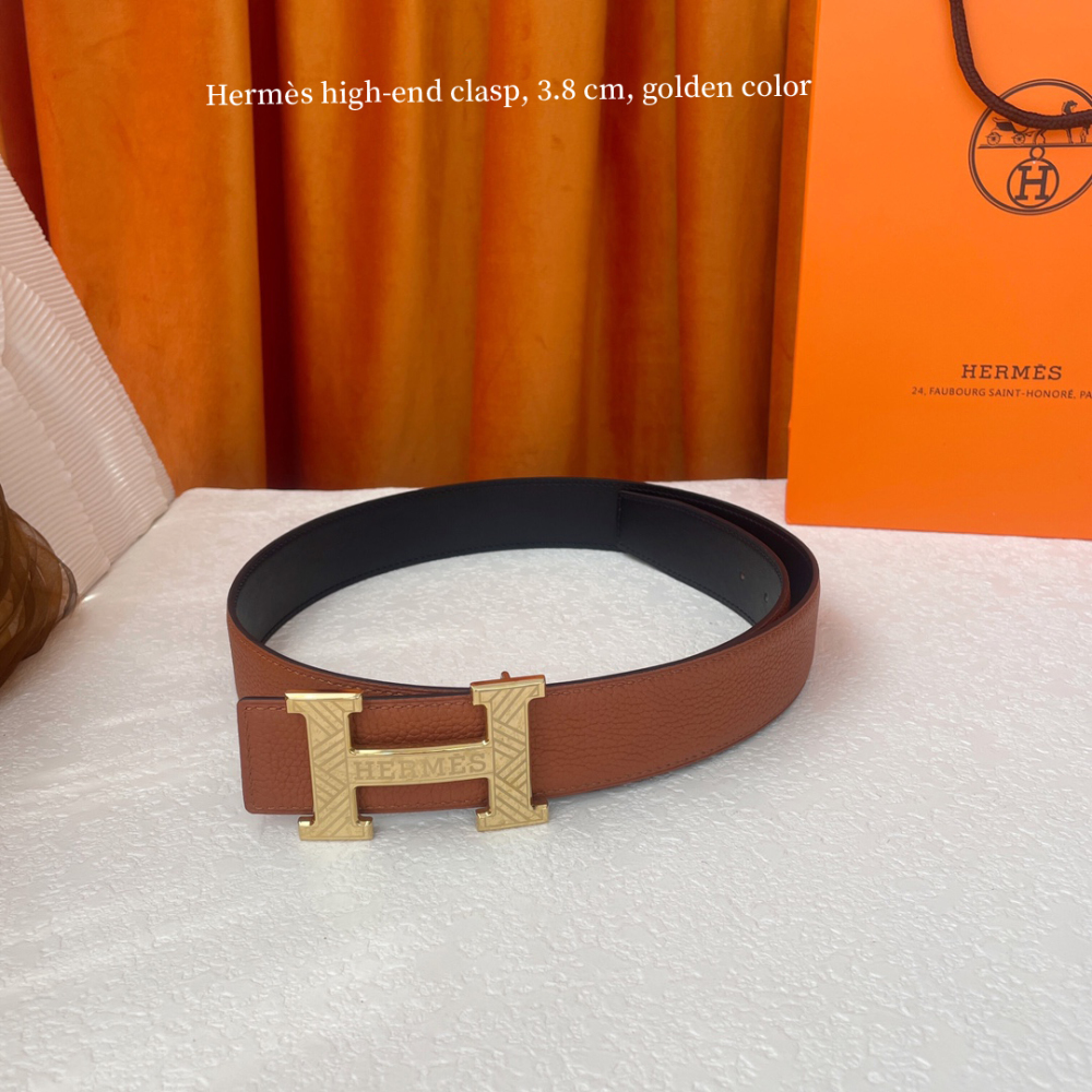Hermès top-quality belt（golden color）