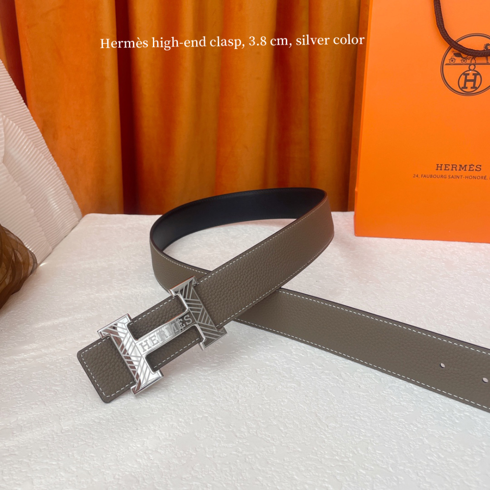 Hermès top-quality belt（silver color）