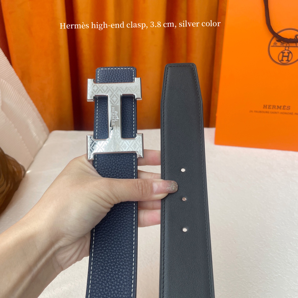 Hermès top-quality belt（silver color）