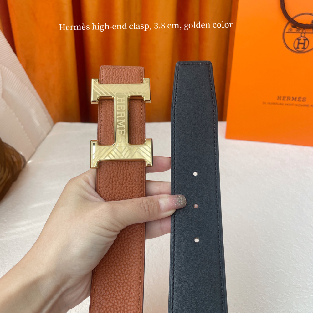 Hermès top-quality belt（golden color）