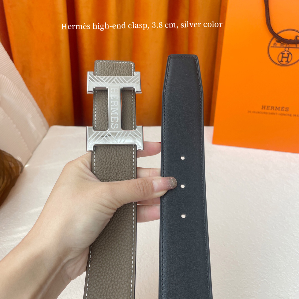 Hermès top-quality belt（silver color）