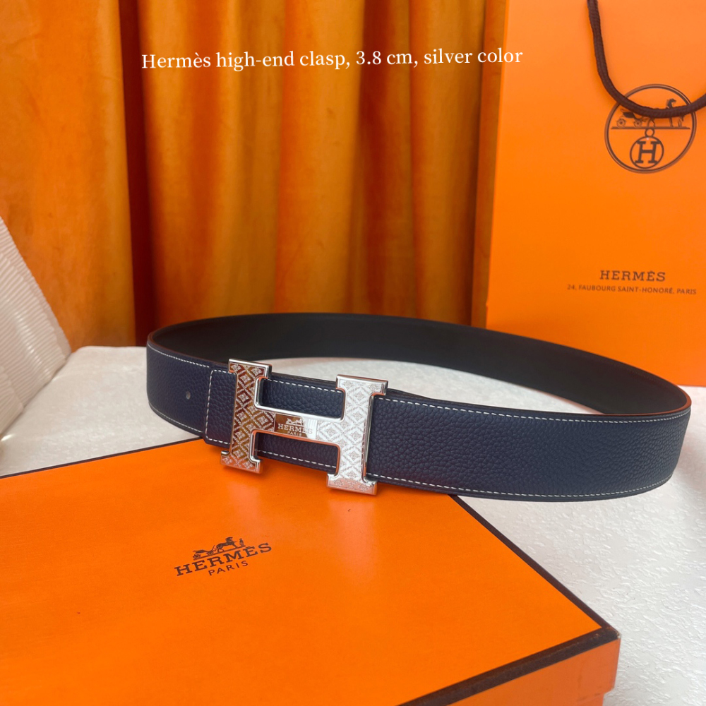 Hermès top-quality belt（silver color）
