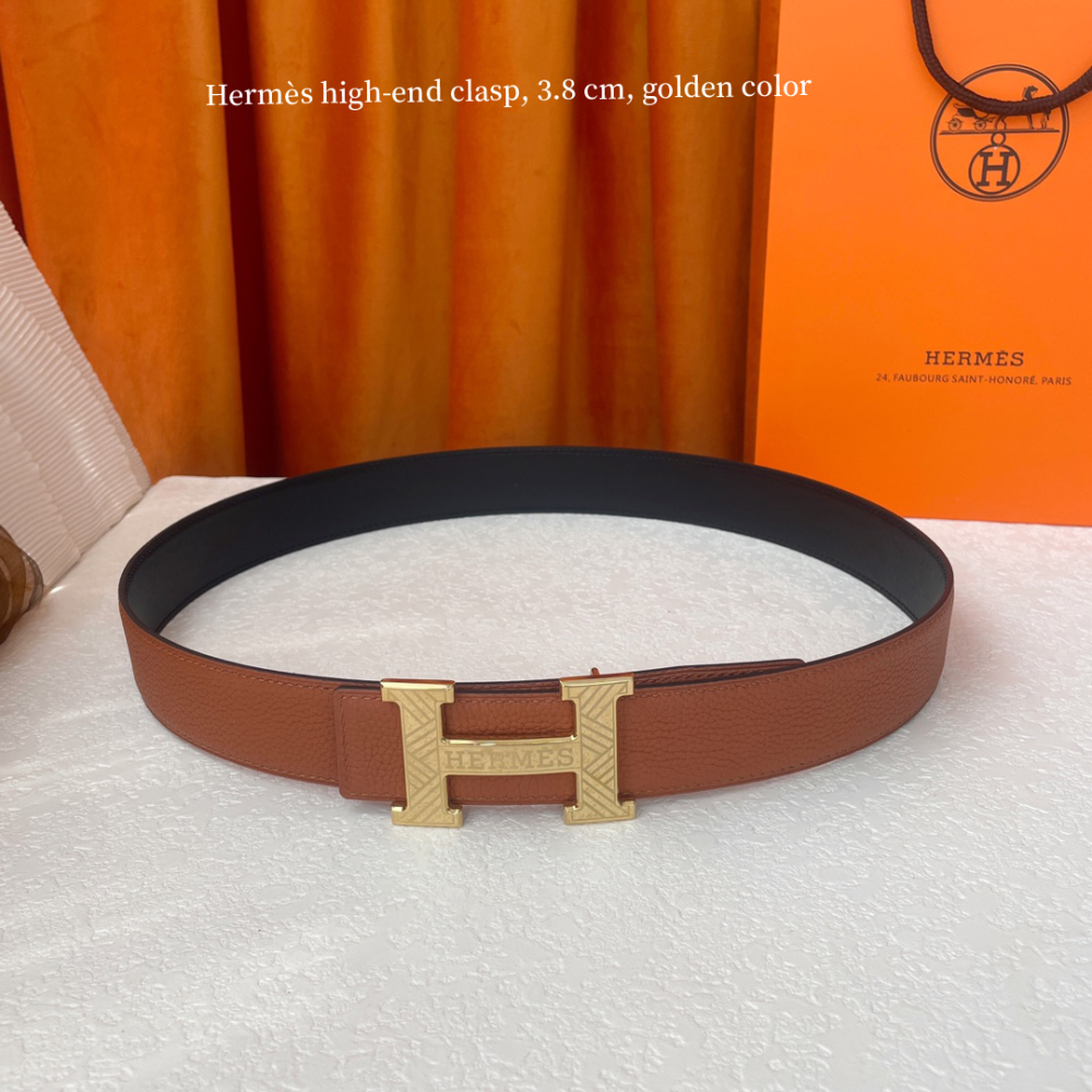 Hermès top-quality belt（golden color）