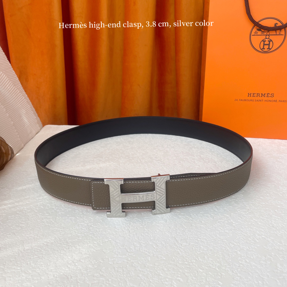 Hermès top-quality belt（silver color）