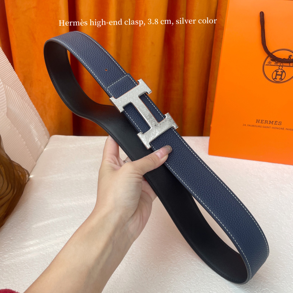 Hermès top-quality belt（silver color）