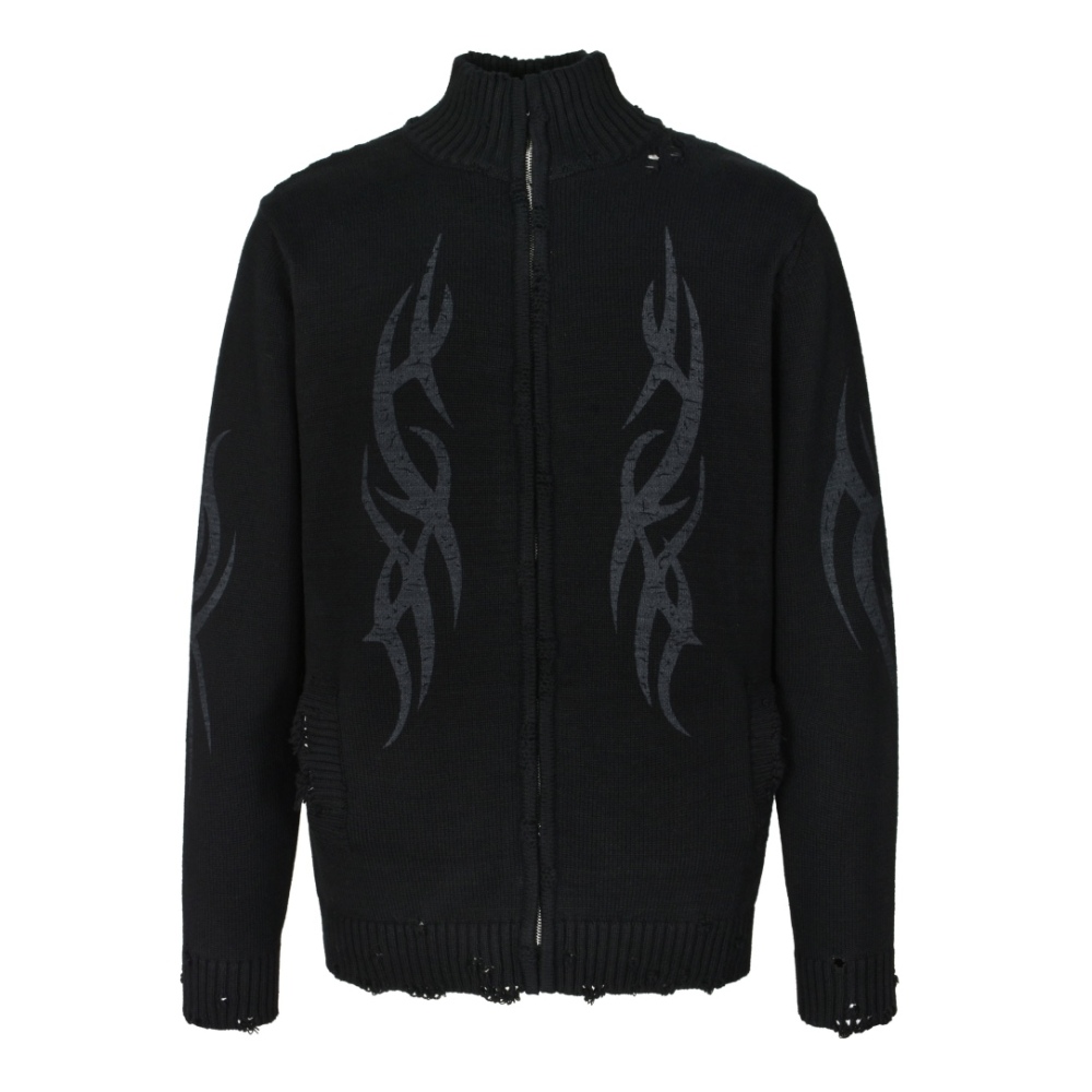 Balenciaga Flame Totem Zip Pullover