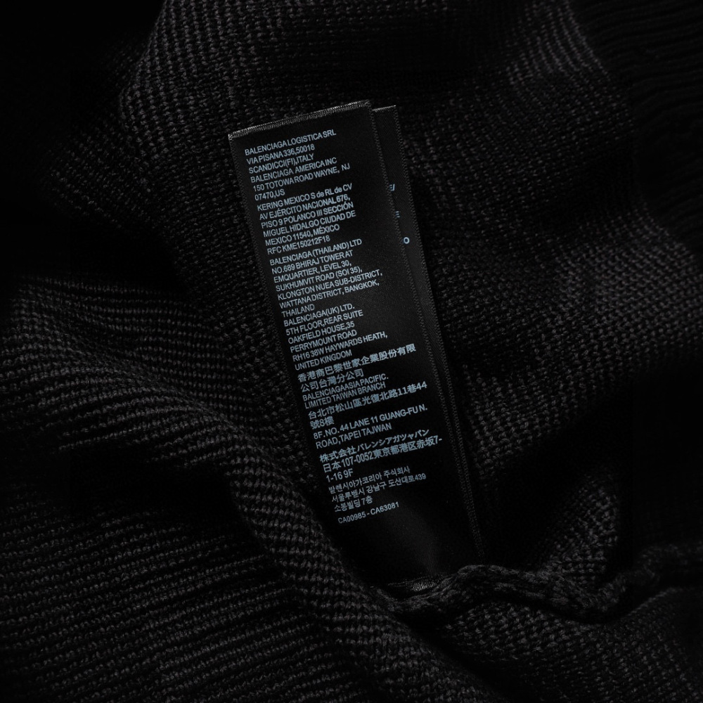 Balenciaga Geometric Pattern Sweater