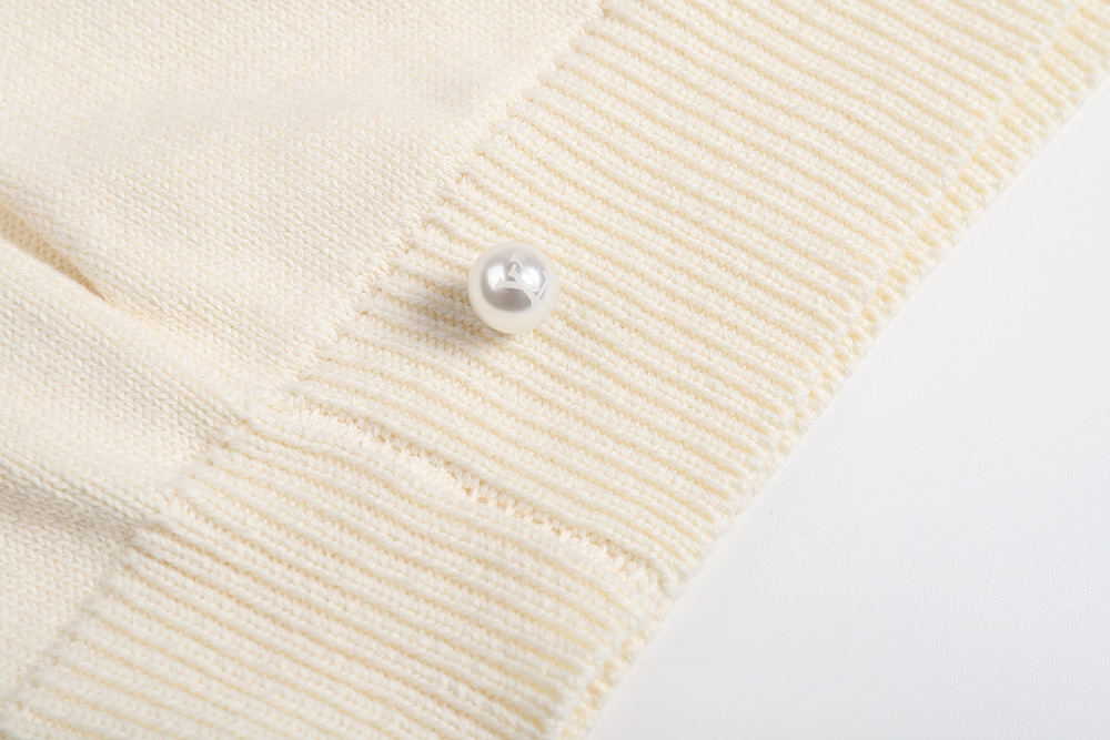 LOUIS VUITTON Hand-sewn logo wool cardigan