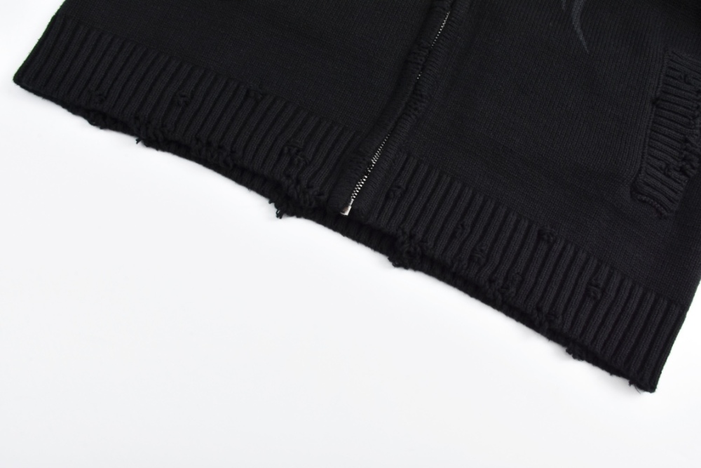 Balenciaga Flame Totem Zip Pullover