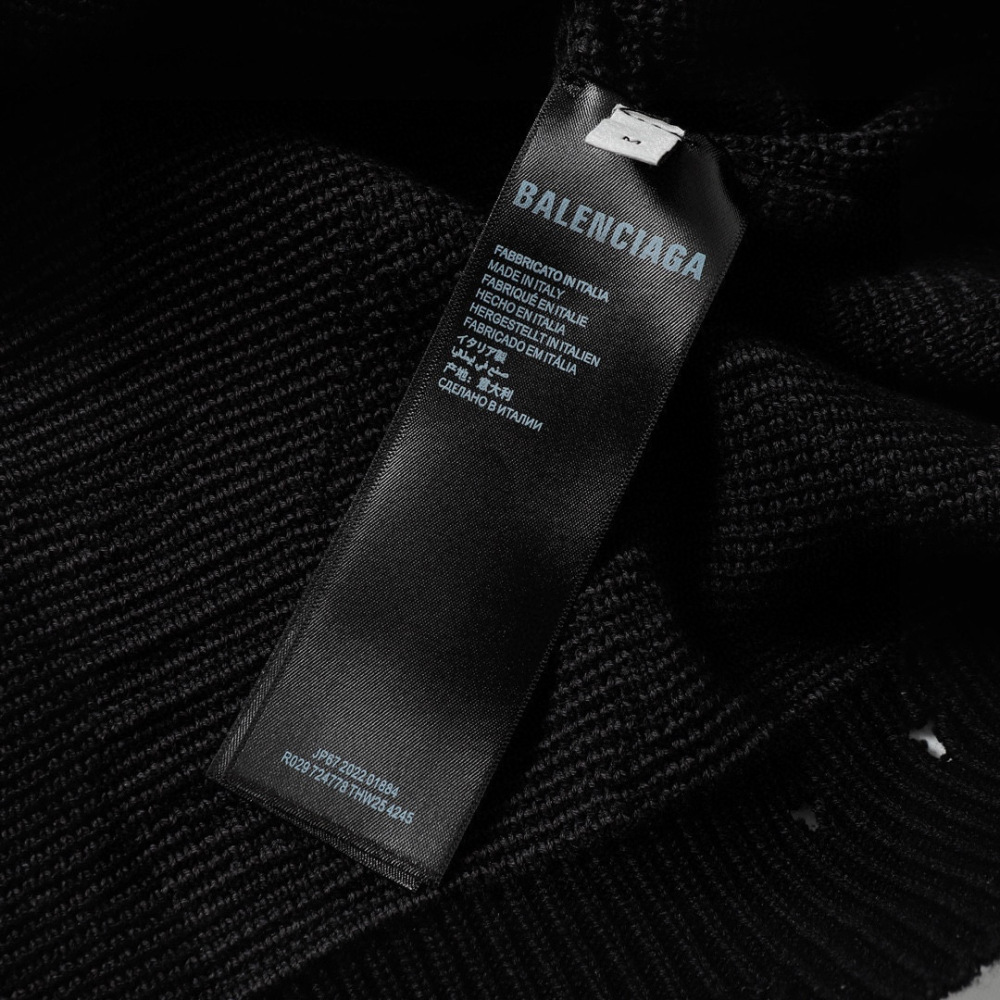 Balenciaga Geometric Pattern Sweater