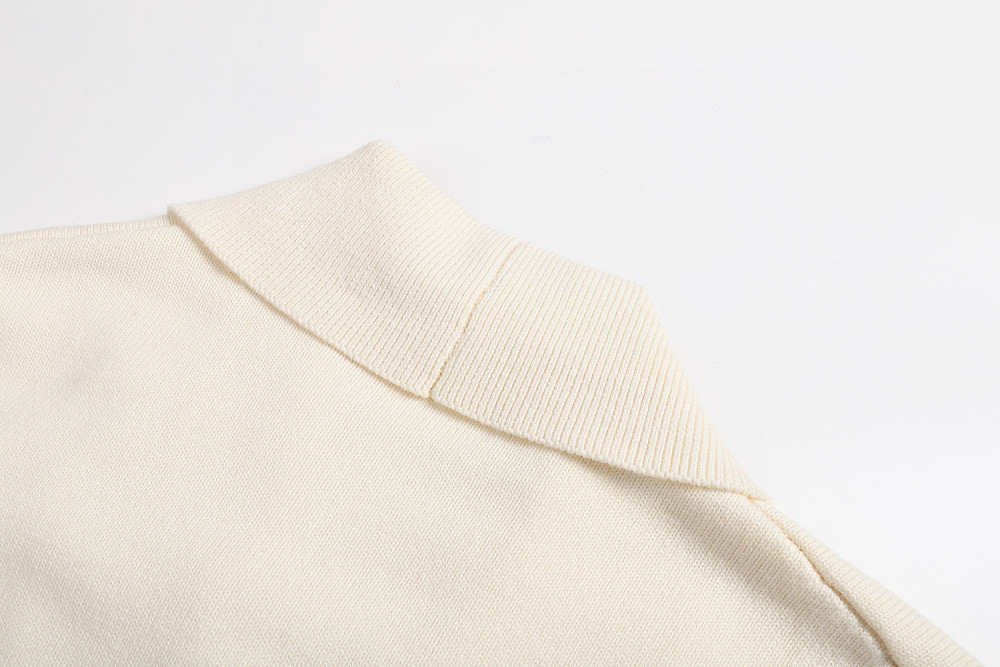 LOUIS VUITTON Hand-sewn logo wool cardigan