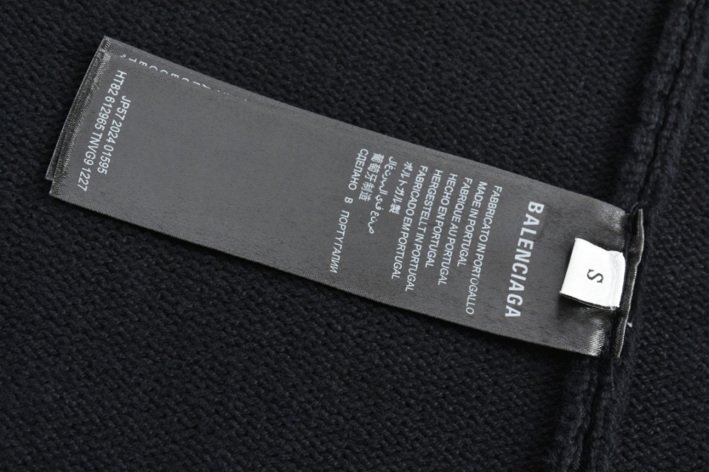 Balenciaga Flame Totem Zip Pullover
