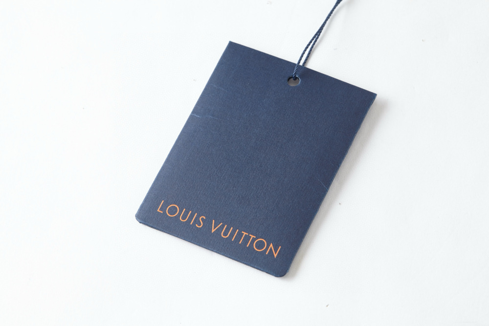 LOUIS VUITTON Hand-sewn logo wool cardigan