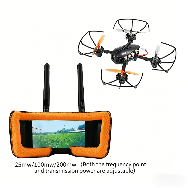 F121 PRO FPV Racing Drone - Coreless Brushless Multirotor with Camera, VTX, Beacon & Battery