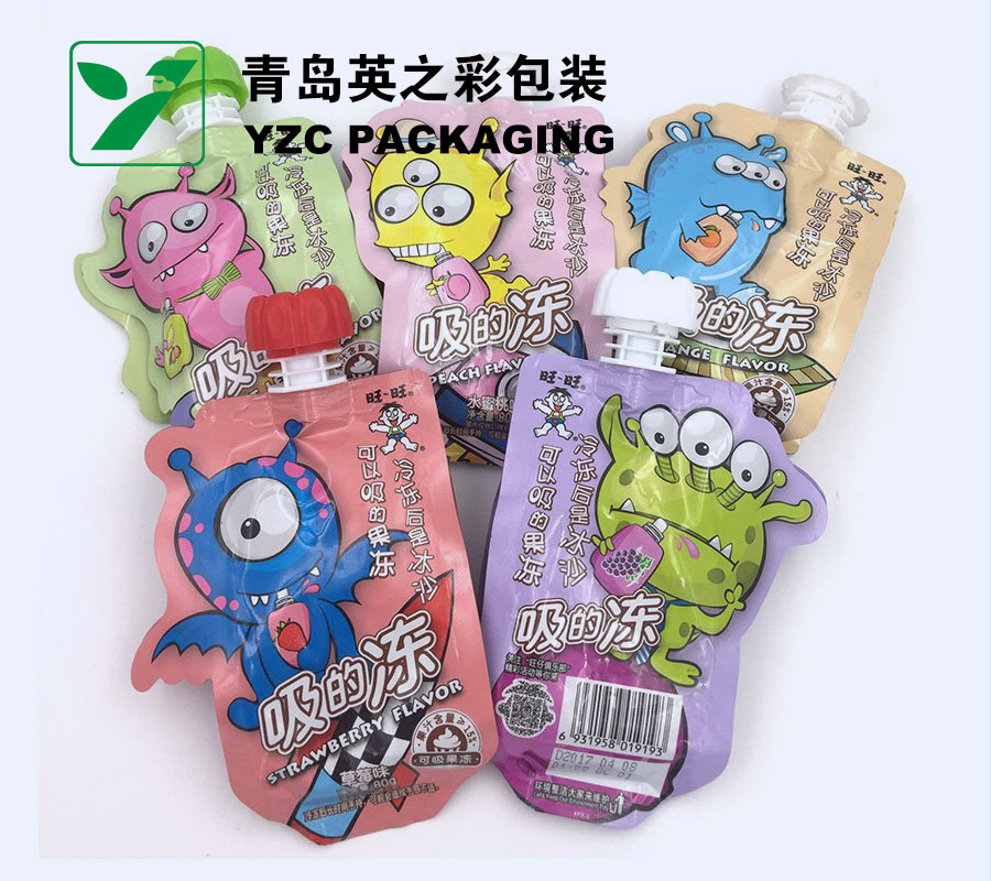 Gusset Spout Pouch,Spout pouch, Retort Pouch, Doypack, Stand-up Pouch - A Flexible Packaging Manufacturer | YINGZHICAI PACKAGING,Gusset Spout Pouch increases filling volume -Yingzhicai packaging
