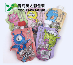 Gusset Spout Pouch,Spout pouch, Retort Pouch, Doypack, Stand-up Pouch - A Flexible Packaging Manufacturer | YINGZHICAI PACKAGING,Gusset Spout Pouch increases filling volume -Yingzhicai packaging