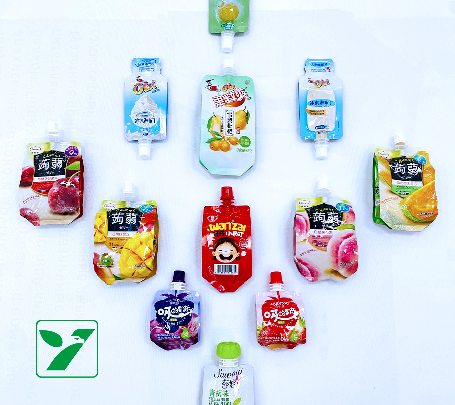 Gusset Spout Pouch,Spout pouch, Retort Pouch, Doypack, Stand-up Pouch - A Flexible Packaging Manufacturer | YINGZHICAI PACKAGING,Gusset Spout Pouch increases filling volume -Yingzhicai packaging