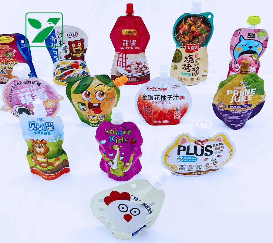 Special Shape Spout Pouch,Spout pouch, Retort Pouch, Doypack, Stand-up Pouch - A Flexible Packaging Manufacturer | YINGZHICAI PACKAGING,Special Shape Spout Pouch-YINGZHICAI PACKAGING