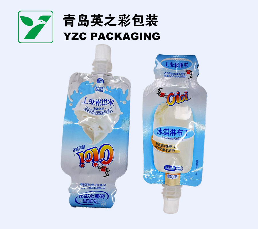 Tearable Bottom Spout Pouch,Spout pouch, Retort Pouch, Doypack, Stand-up Pouch - A Flexible Packaging Manufacturer | YINGZHICAI PACKAGING,Tearable Bottom Spout Pouch for ice cream -YINGZHICAI PACKAGING