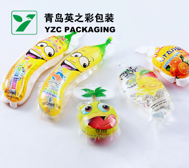 Fruit Shape Pouch,Spout pouch, Retort Pouch, Doypack, Stand-up Pouch - A Flexible Packaging Manufacturer | YINGZHICAI PACKAGING,Custom fruit shaped bags for Liquid & Beverage Packaging - Yingzhicai Packaging