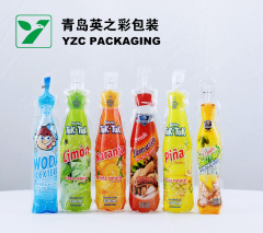 Shaped Pouch,Spout pouch, Retort Pouch, Doypack, Stand-up Pouch - A Flexible Packaging Manufacturer | YINGZHICAI PACKAGING,Shaped Pouches for fruit drinks, juice, and water - Yingzhicai Flexible Packaging 