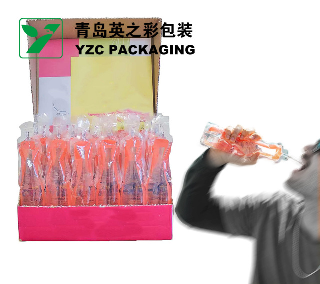 Shaped Pouch,Spout pouch, Retort Pouch, Doypack, Stand-up Pouch - A Flexible Packaging Manufacturer | YINGZHICAI PACKAGING,Shaped Pouches for fruit drinks, juice, and water - Yingzhicai Flexible Packaging 