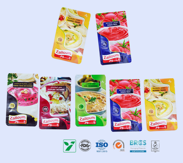 3‑Side Seal Sauce Pouch,Spout pouch, Retort Pouch, Doypack, Stand-up Pouch - A Flexible Packaging Manufacturer | YINGZHICAI PACKAGING,3‑Side Seal Sauce Pouch