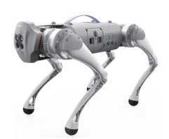 Prototyp eines vierbeinigen Roboters