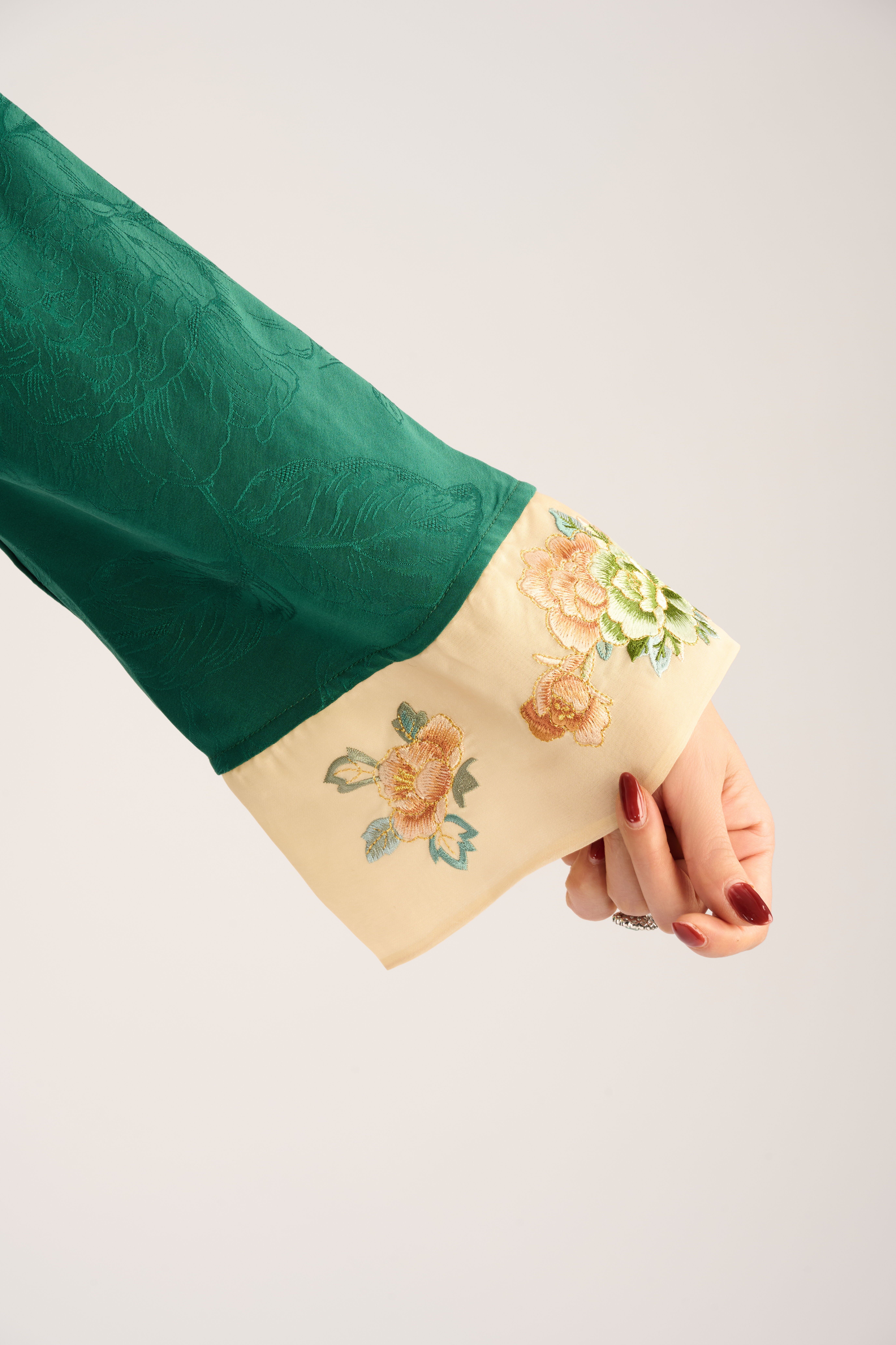Lvluo Pattern Blouse