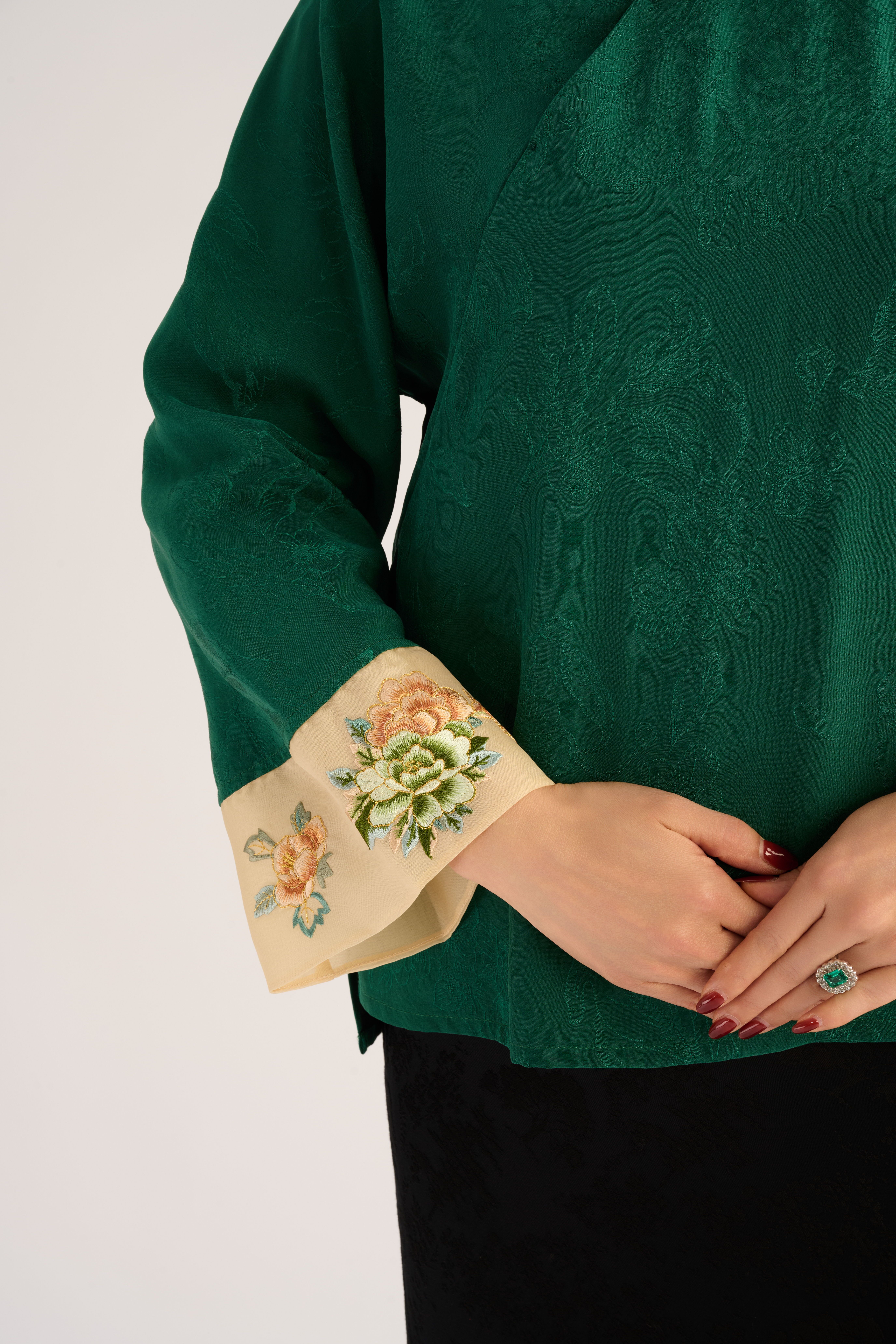 Lvluo Pattern Blouse