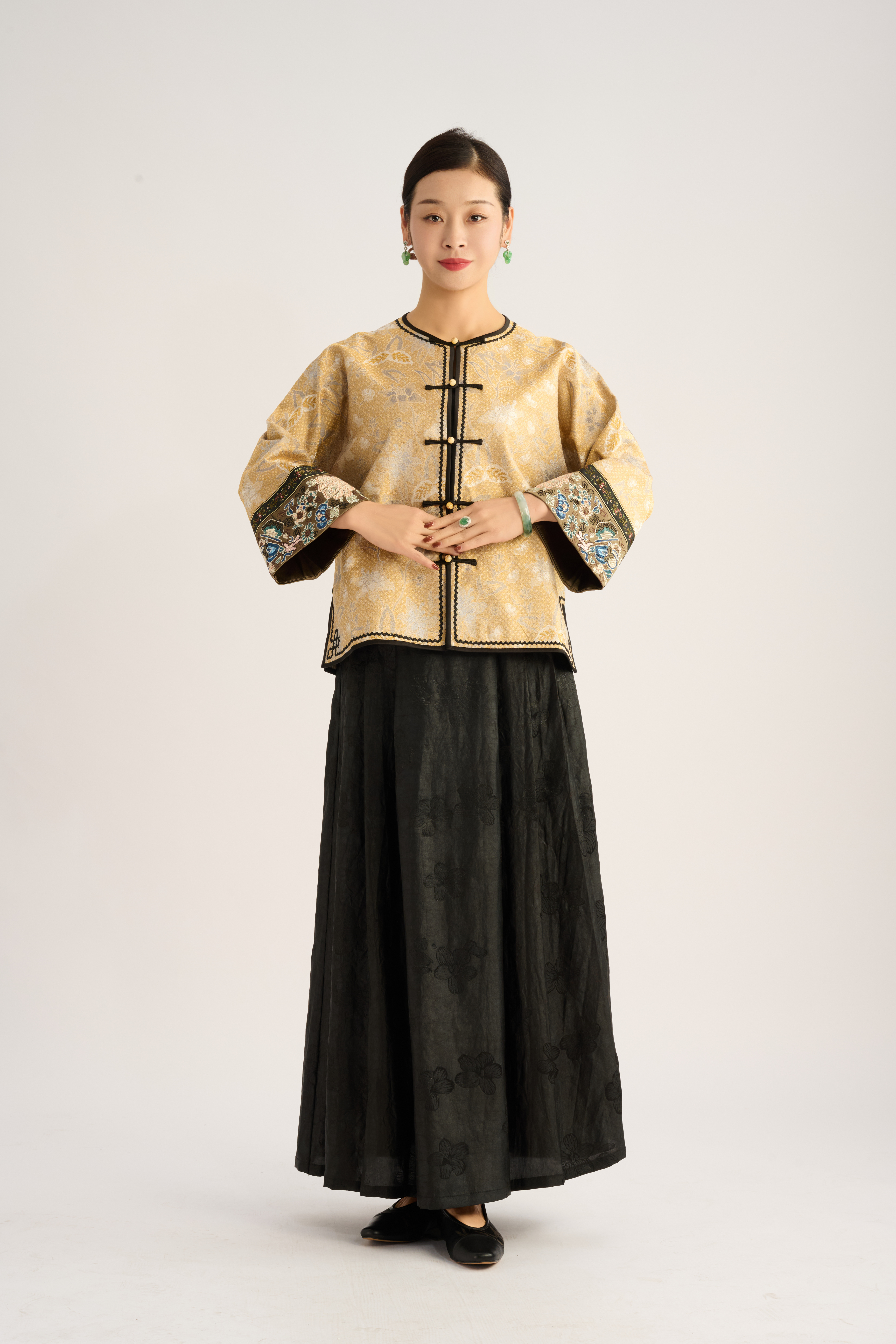 Cujin Pattern Blouse
