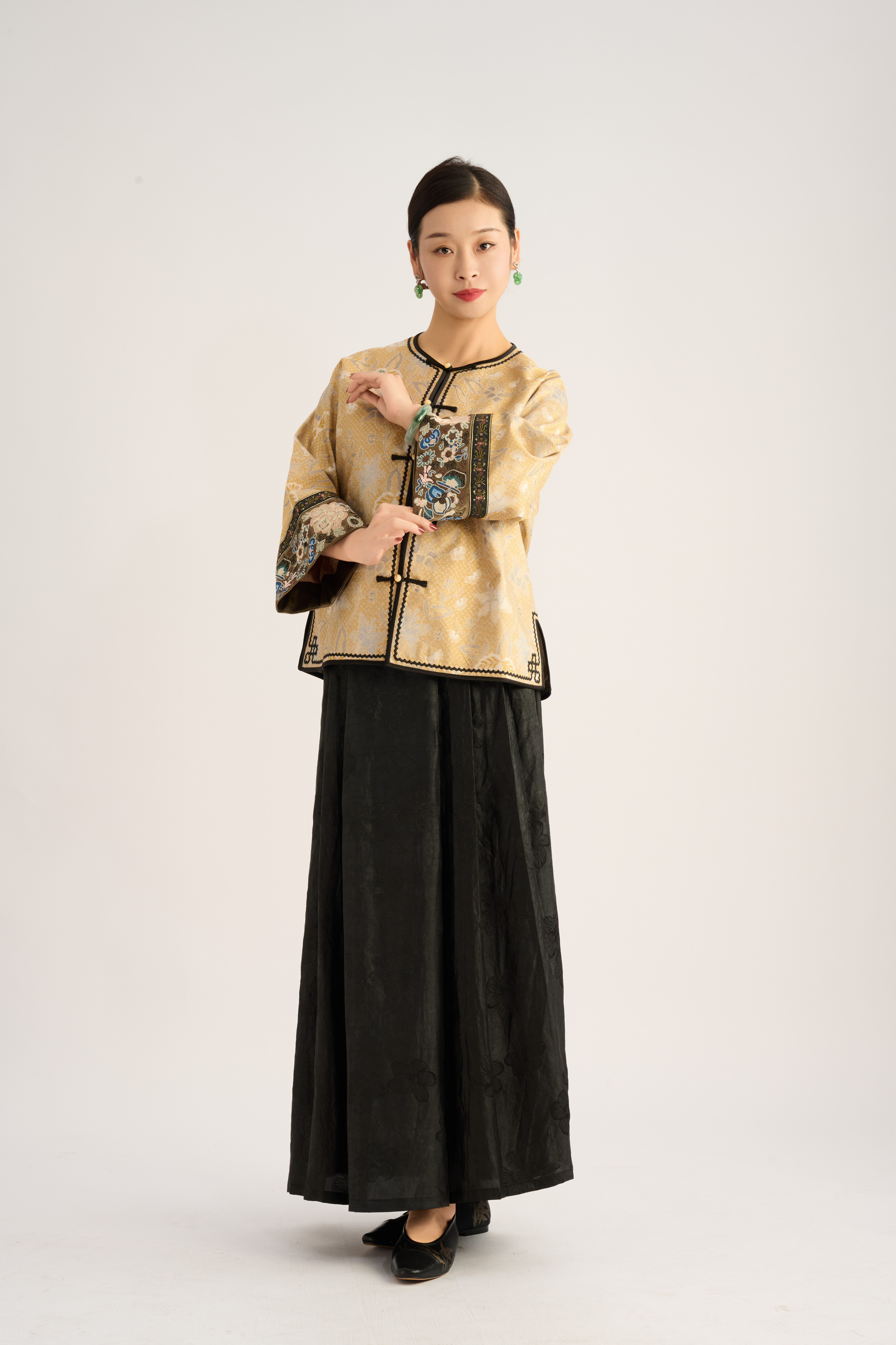 Cujin Pattern Blouse