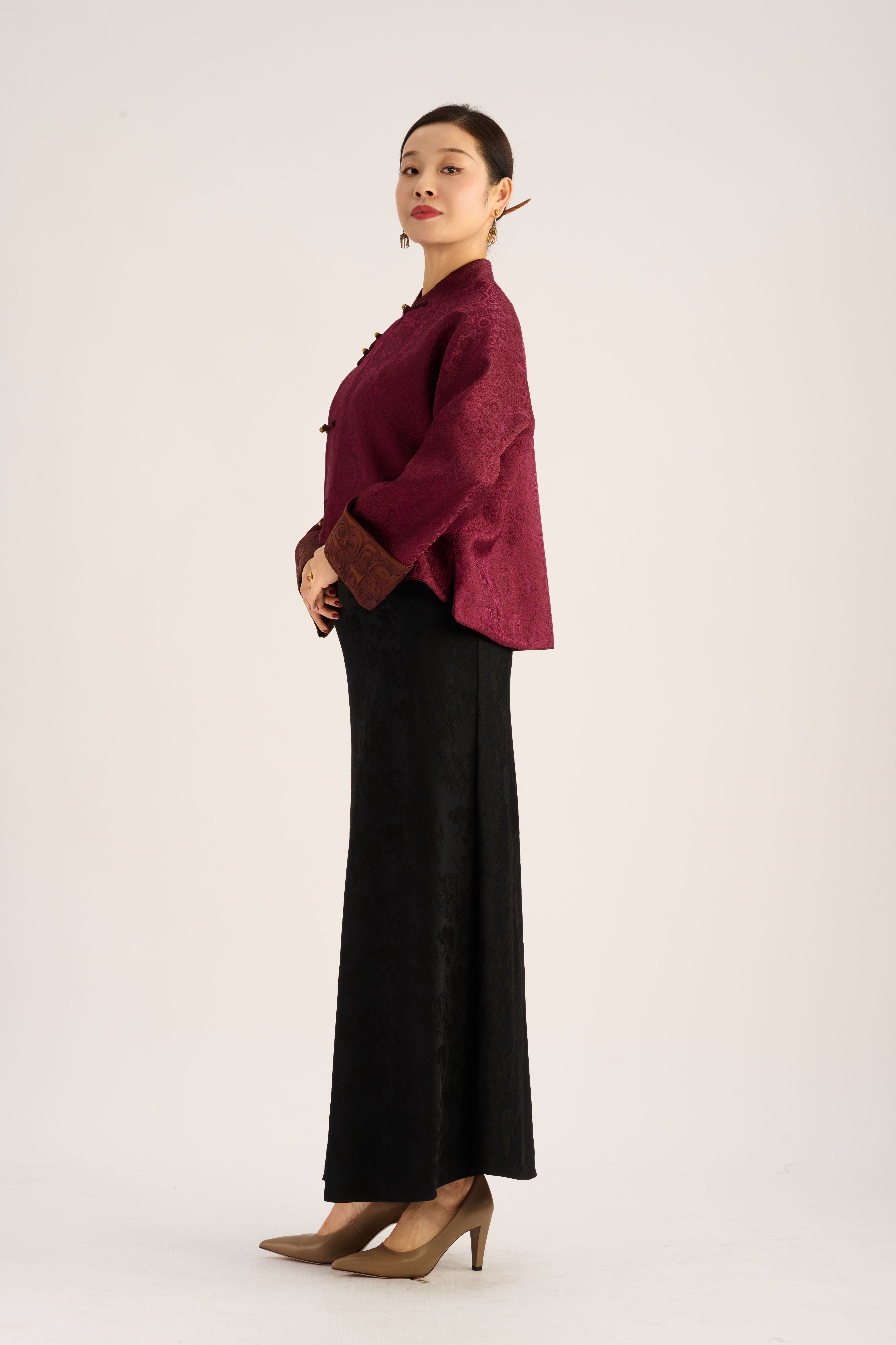 Jiuyan Pattern Blouse