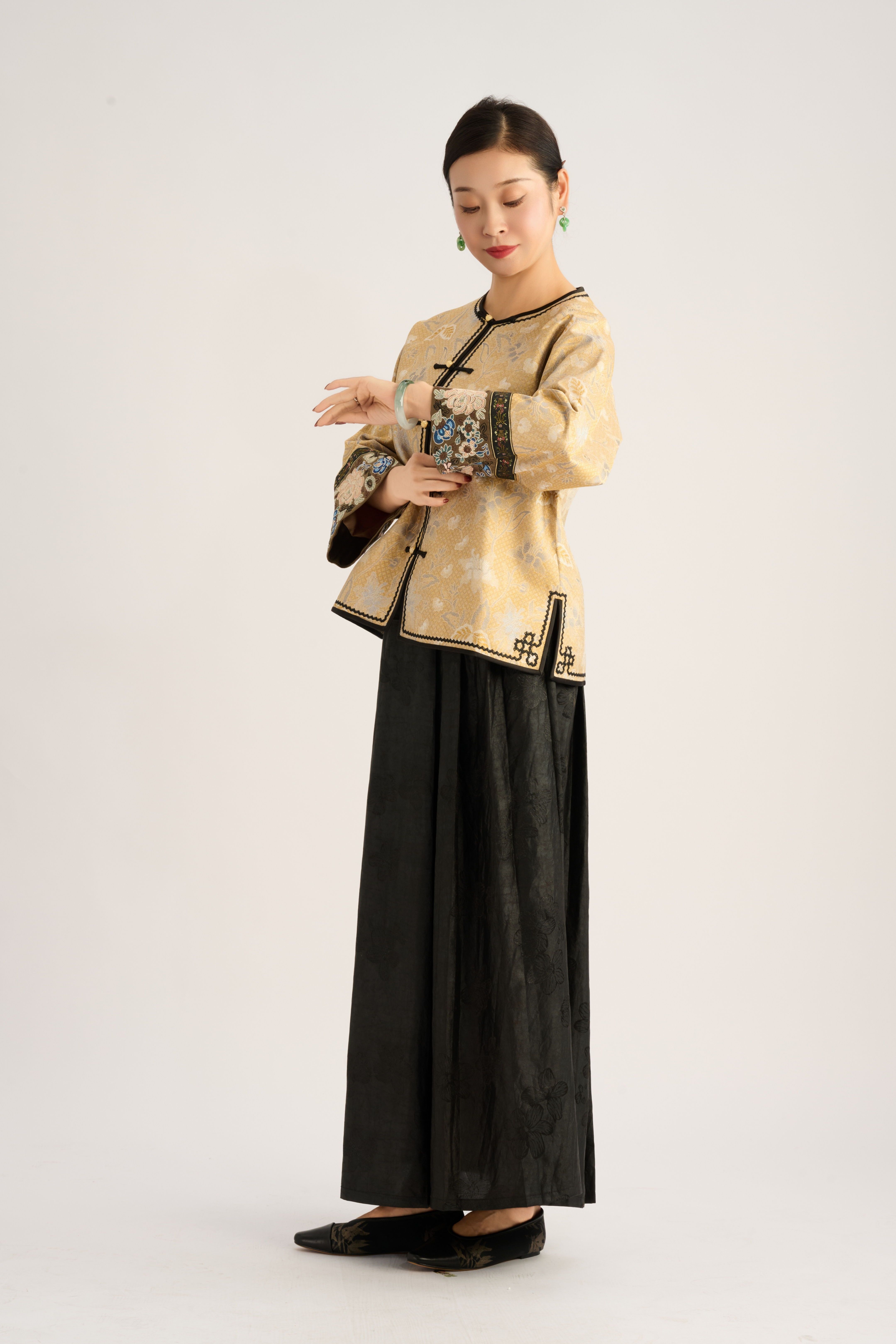 Cujin Pattern Blouse